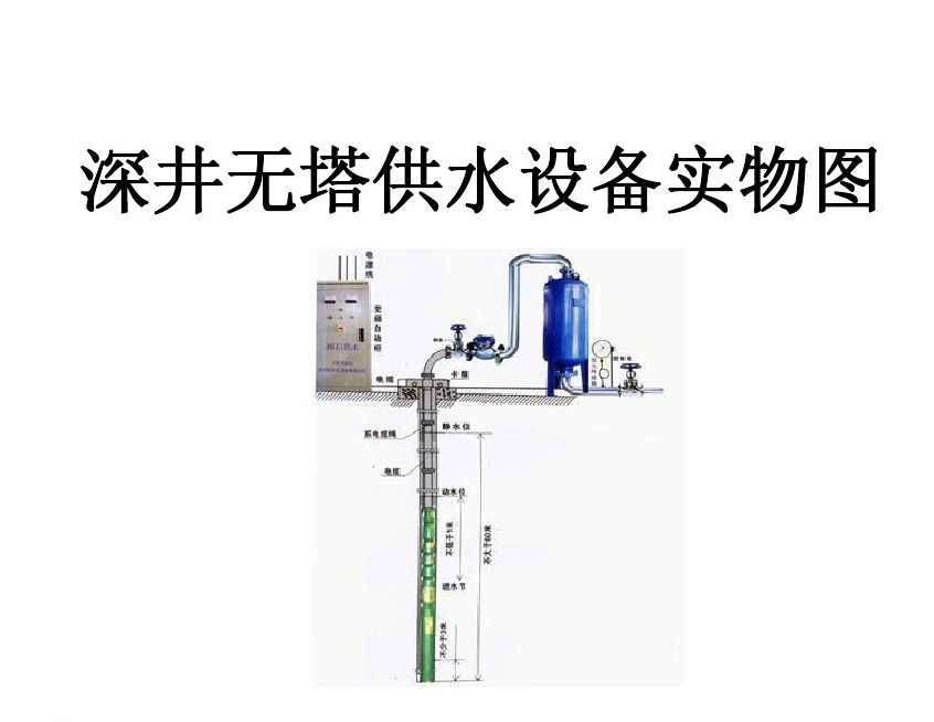 长治高新区井泵无塔式供水设备